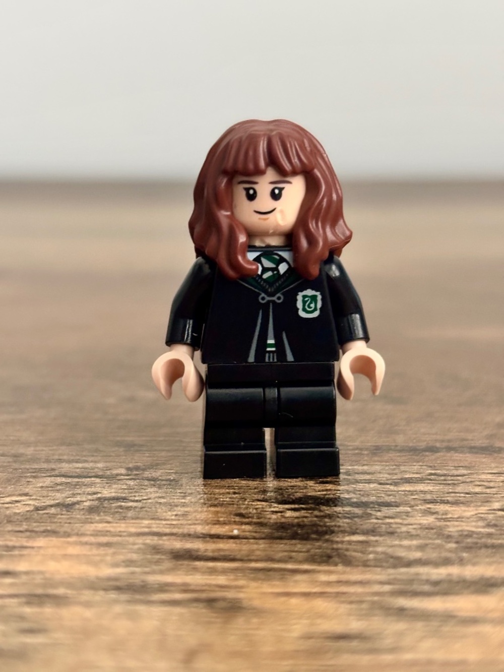 Lego Harry Potter Minifigure Hermione Granger Slytherin Robe Short hp286 76386